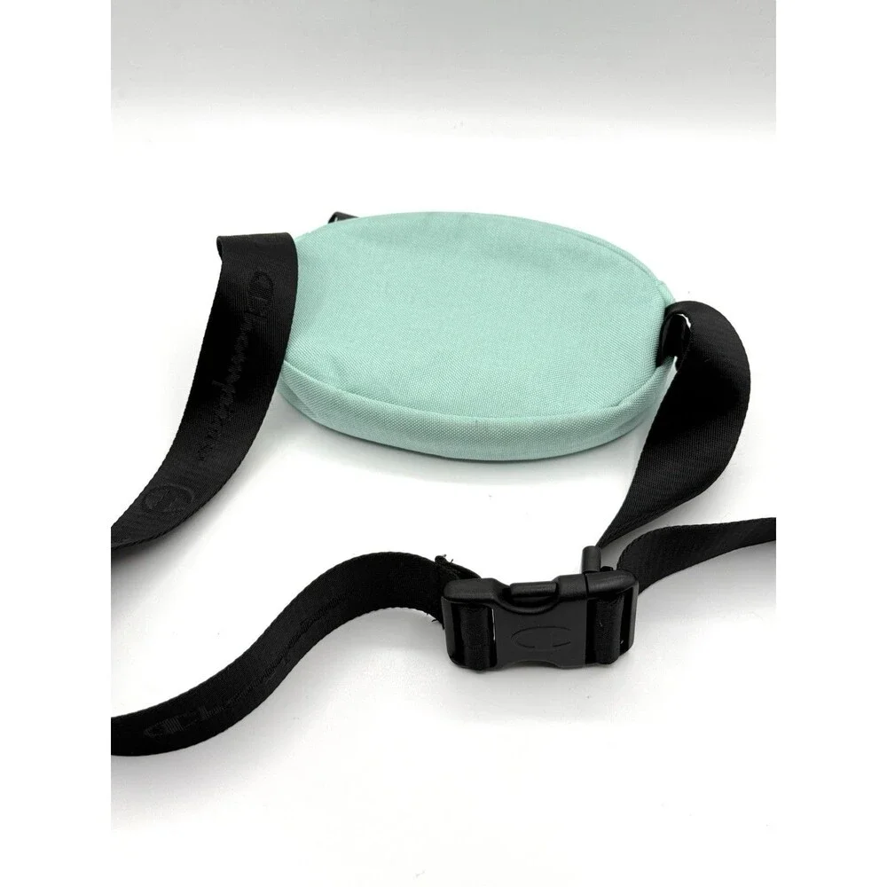 CHAMPION Prime Waist Pack Crossbody Bag Big‎ C Logo Light Mint Green Letterman